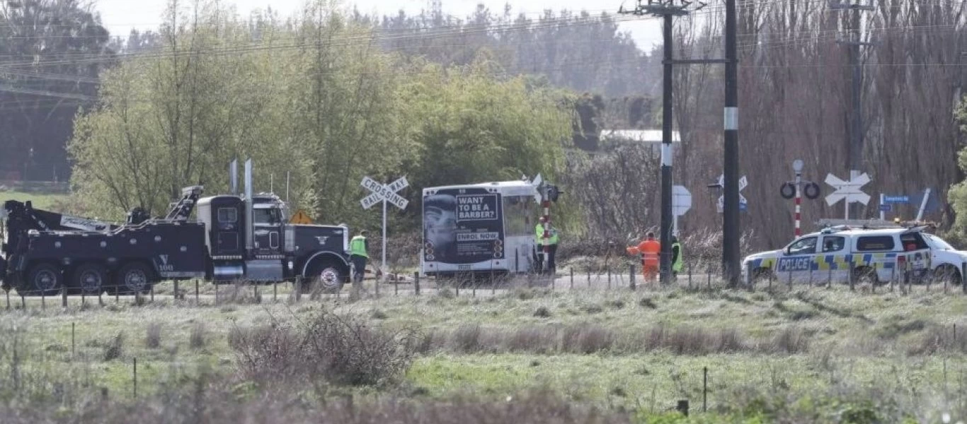 Νέα Ζηλανδία: Σύγκρουση σχολικού λεωφορείου με τρένο - Μια νεκρή και δεκάδες παιδιά τραυματισμένα